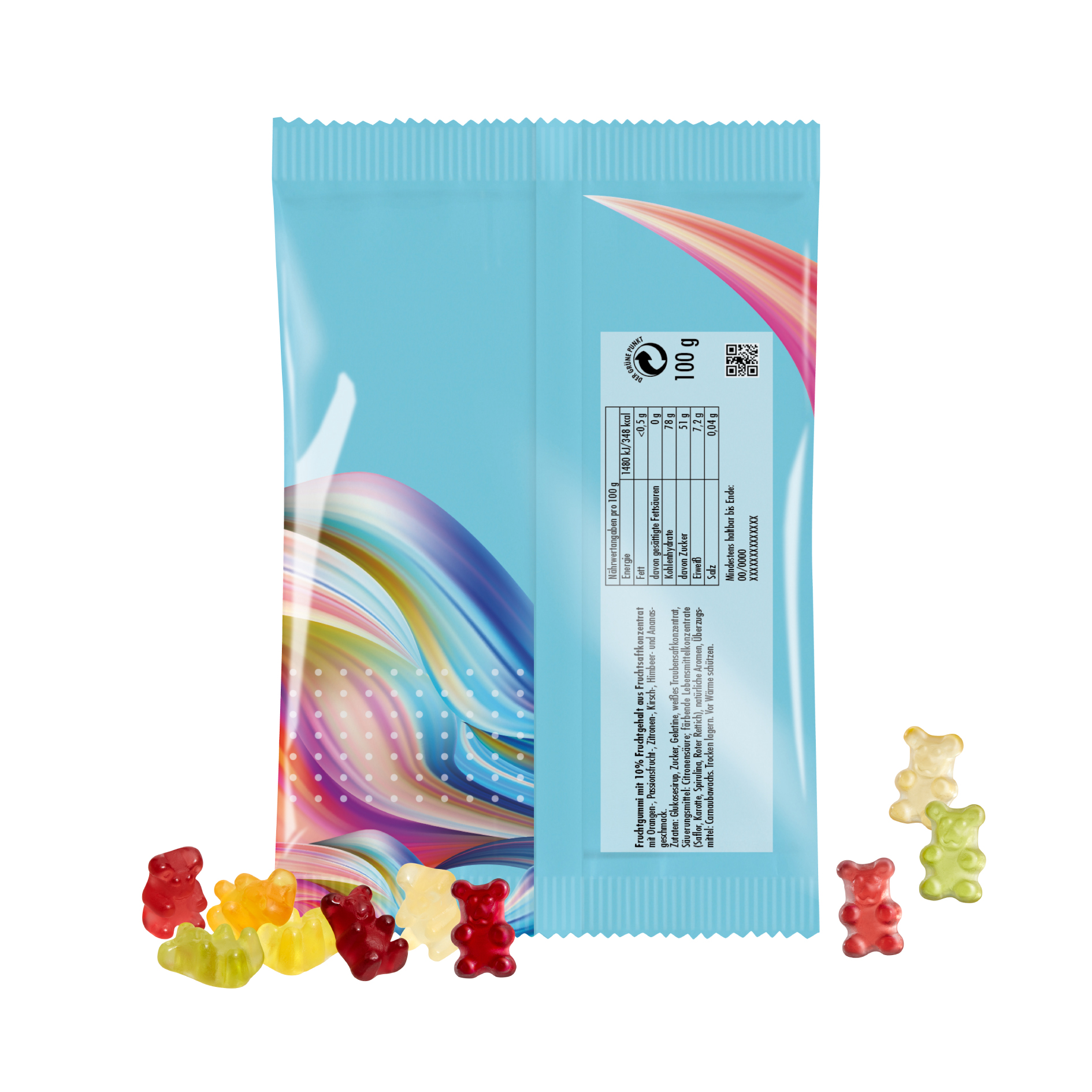 Fruchtgummi Bärchen 100 g