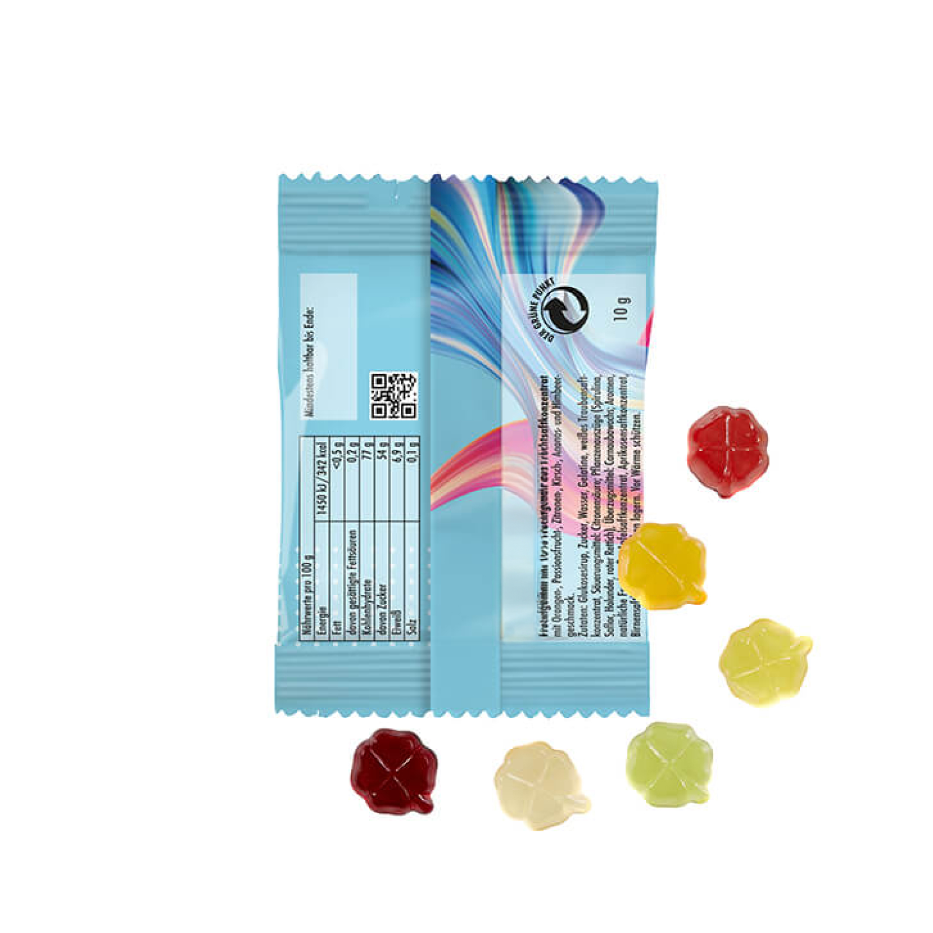 Fruchtgummi Kleeblatt 10 g