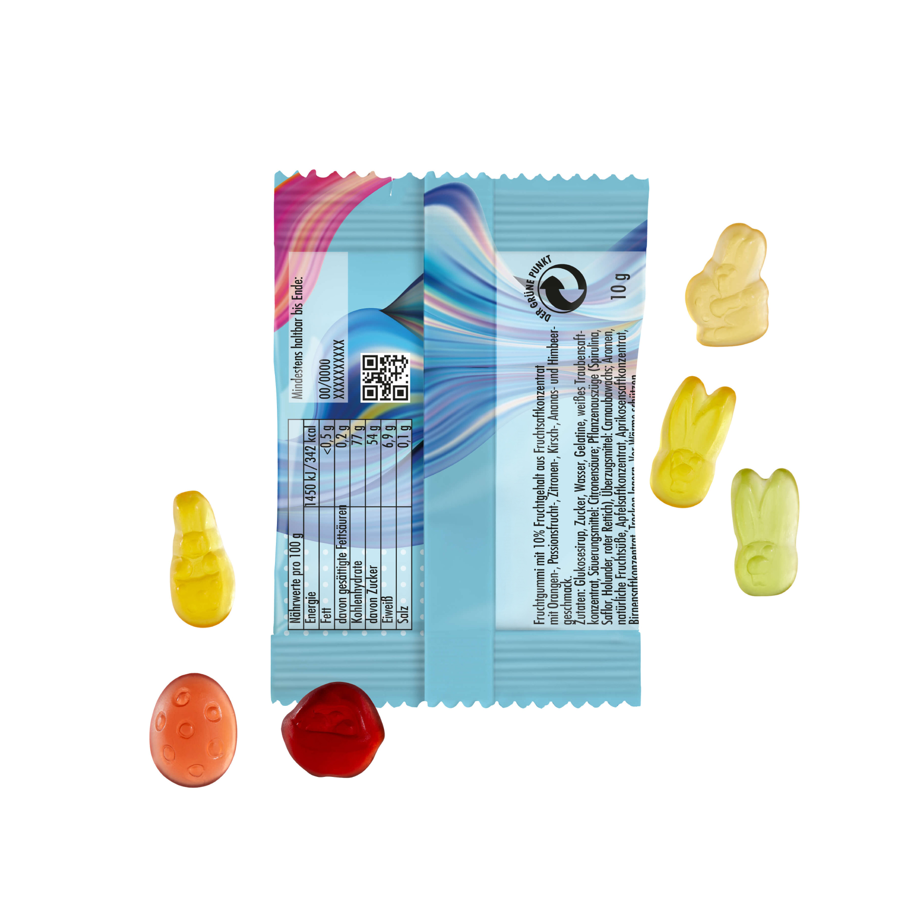 Fruchtgummi Ostermischung 10 g