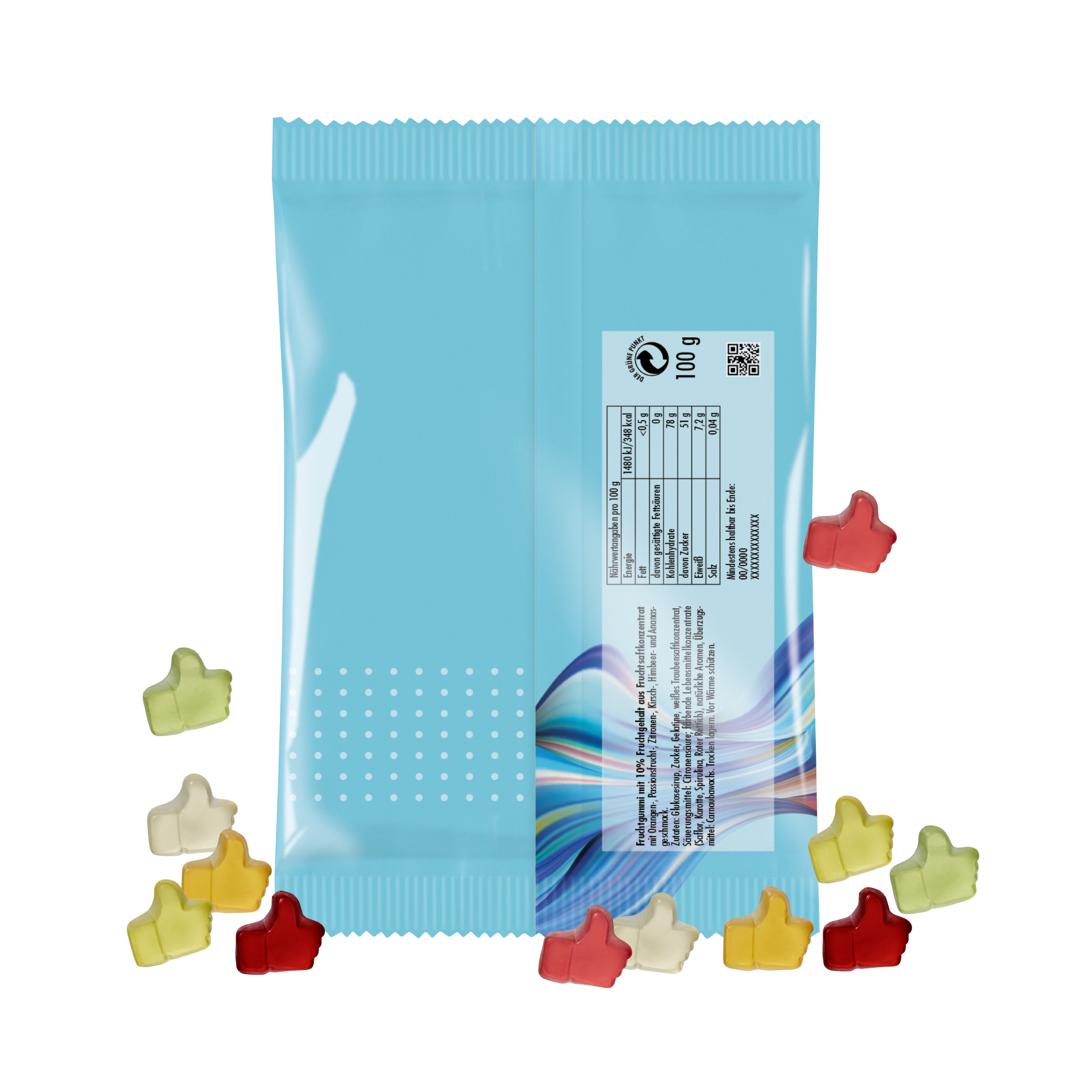 Fruchtgummi Daumen Hoch 100 g