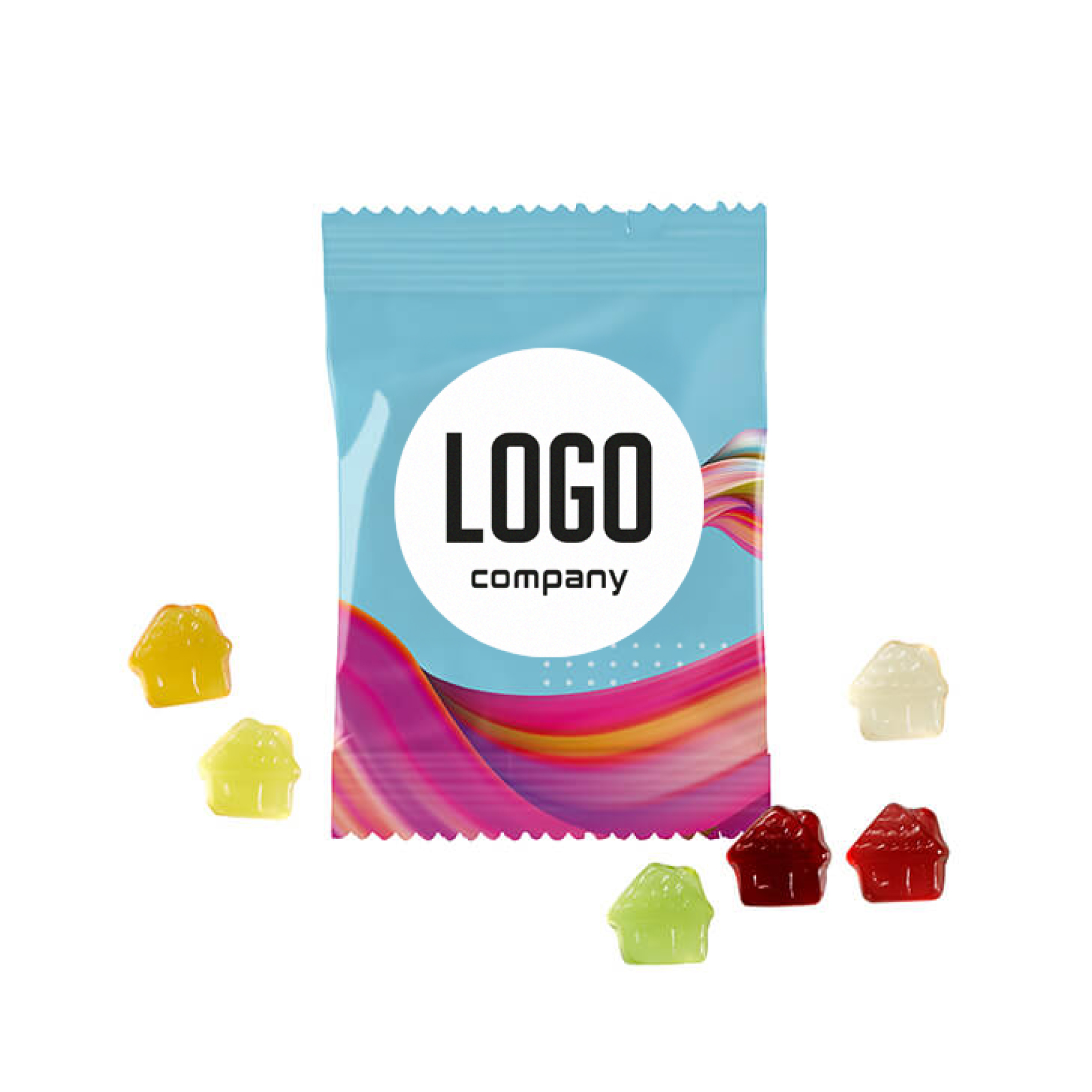 Fruchtgummi Haus 10 g