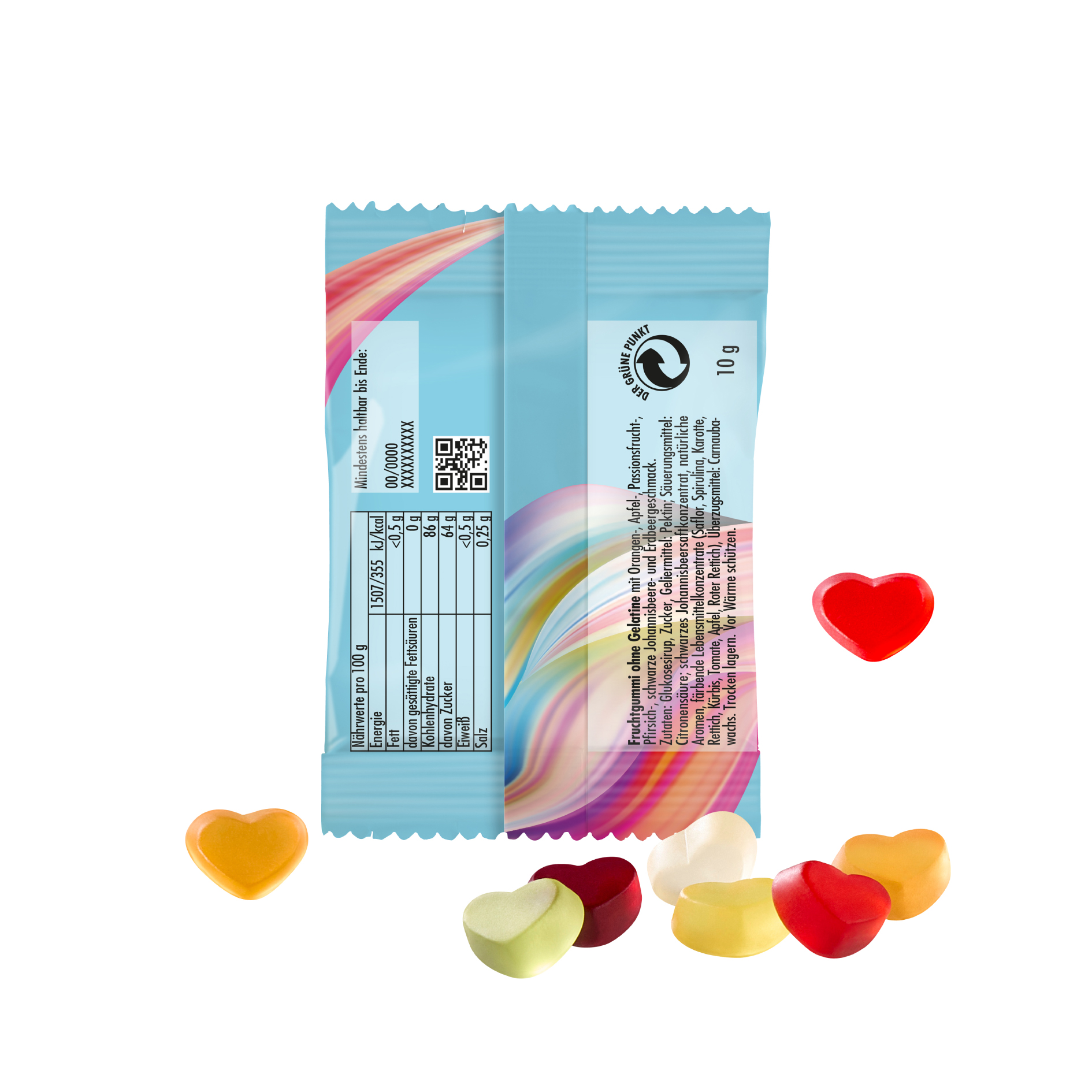 Vegane Herzen 10 g