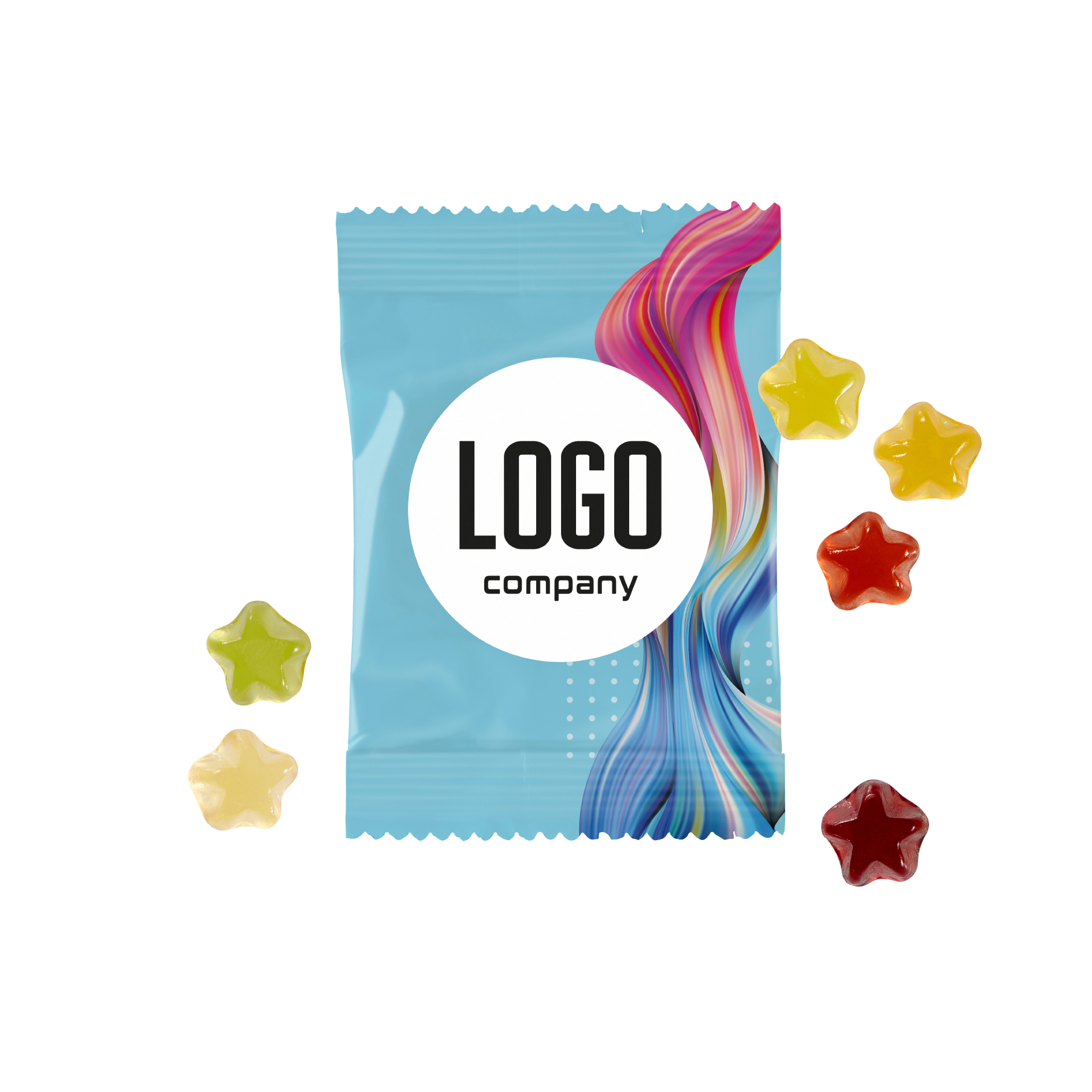 Fruchtgummi Sternchen 10 g